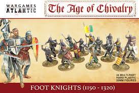 Wargames Atlantic - Foot Knights (1150-1320)