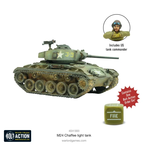 M24 Chaffee, US Light Tank - Image 2