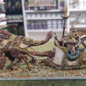 Max Mini Elven Chariot - Hand Built and Painted Miniature