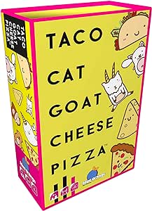 Taco Cat Goat Cheese Pizza | Card Game